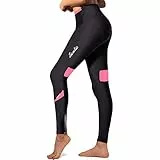 Santic Pantaloni Ciclismo Donna Imbottitura Invernali Termici Imbottiti Lunghi Pantaloni Calzamaglia Legings Bicicletta MTB