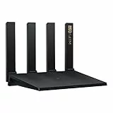 HUAWEI AX3 Pro Router WiFi 6 Plus 5Ghz/2.4Ghz 3000Mbps, Diagnosi Wi-Fi Visualizzata, Connessione con un solo Tocco,4 Porte Gigabit WAN/LAN, Controllo Genitori, MU-MIMO, Collega fino a 128 Dispositivi