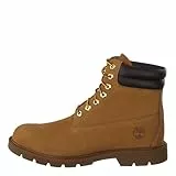 Timberland Uomo 6 Inch WR Basic Stivali, Marrone (Wheat/Nubuck), 45 EU