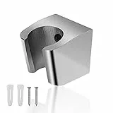 Supporto Doccetta, CHSEROK Argento Supporto Soffione Doccia, Universale Doccia Supporto con Viti, Lega di Zinco, Compatibile con la Maggior Parte delle Docce