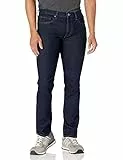 Amazon Essentials Jeans Elasticizzati Skinny Uomo, Slavato, 33W / 30L