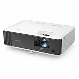 BenQ TK700STi Proiettore Gaming 4K HDR, 3000 lumen ANSI bassa, latenza di 16 ms, 2 HDMI, Android TV, Tiro Corto, Bianco, Nero