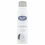 Neutro Roberts, Deodorante Spray Invisible, Senza Alcool, Zero Macchie Non Lascia Aloni sui Vestiti, Deodorante Uomo e Donna, Dermatologicamente Testato, Flacone da 150 ml
