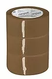 Nespoli Torre 3 Nastri da Imballo Avana 50mm x 66m