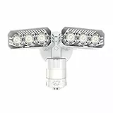 SANSI Faretto di Sicurezza a LED per Esterni con Sensore di Movimento, 27W (equivalente a 200 Watt) Proiettori dal Tramonto All'alba, 5000K Luce diurna, Luminoso 1800lm, Impermeabile IP65