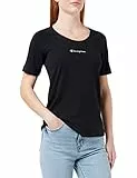 Champion C-Sport - S-S T-shirt, Donna, Nero, S