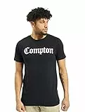 Mister Tee Compton, Maglietta Uomo, Nero (Black), XS