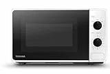 Toshiba MM2-MM20PF(WH) forno a microonde completamente funzionante con 5 livelli di potenza, facile sbrinamento, 20 l, 800 W, bianco