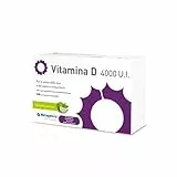 Metagenics Vitamina D3 4000 UI – 168 Compresse - Forma Biodisponibile - Supporta Sistema Immunitario Ossa Denti – Senza Glutine Lattosio Soia – Compresse Masticabili Gusto Lime