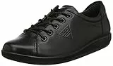 ECCO Soft 2.0 Tie, Scarpe da Ginnastica Basse Donna, Nero (56723 Black Sole), 38 EU