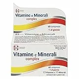 Matt, Vitamine e Minerali Complex, Integratore Alimentare Multivitaminico e Multiminerale, Favorisce il Raggiungimento dei Valori Nutritivi di Riferimento, Confezione da 60 Compresse