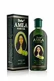 Dabur Amla Olio per capelli lisci / lunghi 200 ml – Confezione da 3