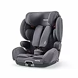 Recaro Kids 89046260050 Seggiolino Auto Tian Pro, (9-36kg), Comfort e Sicurezza, Installazione Universale, Gruppo 1-2-3, Connettori Isofix Gruppo 2-3, (Uso Opzionale), Reclinabile, Core Simply Grigio
