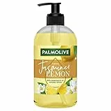 PALMOLIVE – Sapone liquido mani Botanical Jasmin & Limone – formula delicata profumata – Dispenser di sapone da 500 ml