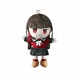 NUWIND Danganronpa V3 Bambola di peluche Figure Giocattolo Nagito Komaeda Akamatsu Kaede Pupazzo di pezza Portachiavi Decorazione Regali per bambini Puntelli Cosplay Halloween (Harukawa Maki, 15cm)