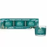Yankee Candle Set regalo candele profumate | Winter Night Stars | Miscela di cera di soia | 3 pezzi