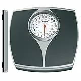 Salter Bilancia meccanica da bagno con quadrante Speedo 148 BKSVDR, quadrante sovradimensionato per una facile lettura, grande bilancia a piattaforma per il peso corporeo, capacità 136 kg
