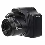 Fotocamera SLR HD con Zoom 18X, Schermo LCD HD da 3 Pollici Luce Flash incorporata 1500 mAh Fotocamera Digitale Portatile Leggera e di Grande capacità(Edizione Standard)