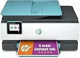 HP OfficeJet Pro 8025e 229W9B, Stampante Multifunzione a Getto d'Inchiostro A4 a Colori, Fronte e Retro Automatico, 20 ppm, Wi-Fi, HP Smart, 6 Mesi di Inchiostro Instant Ink Inclusi con HP+, Oasi