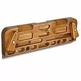 Yes4All Tavola da appendere in legno per porta – Attrezzature per rinforzare le mani per allenamento con dita, presa e trazione, per caffè espresso