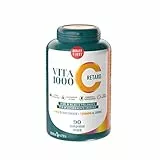 ERBA VITA VitaC 1000 Retard - 90 Compresse Vitamina C - Integratore alimentare a base di vitamina C a rilascio prolungato di 8 ore per un assorbimento graduale
