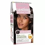 L'Oréal Paris Colorazione Semipermanente Casting Natural Gloss, Colore Trattamento Ultra Glossy, Senza Ammoniaca, Colore: Bruno Espresso Intenso 223