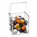 Dcasa - Portacapsule in metacrilato per capsule Nespresso o Dolcegusto