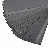 Carta Vetrata per Legno Carta Vetrata per Muro Carta Abrasiva per Carrozzeria, In Grane 400, 600, 800,1000, 1200, 1500, 2000 - Bagnato e Secco, Sandpaper per Ferro, Metallo, Vetro, Giada, Automobile