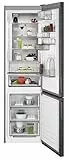 AEG RCB736E5MB Frigocongelatore Twintech Combinati, Capienza 266 l, Altezza 2010 mm, Nero Opaco