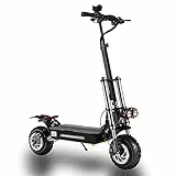 CAMTOP Monopattino Elettrico Adulti Scooter Elettrico 2 ruote Pieghevole Doppio Motore 11in Pneumatici per Vuoto Fuoristrada 60V 38AH Batteria al litio ad alta capacità