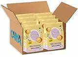 8X Bauli Mini Croissant Cornetti con Golosa Crema alla Vaniglia del Madagascar 75gr [8 Confezioni]