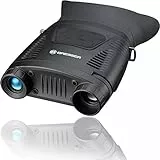 Bresser 1877491 Visore Notturno Digitale Binoculare 3 X, Nero