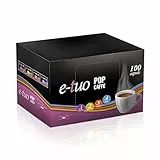 200 CAPSULE POP CAFFE' E-TUO 1 INTENSO COMPATIBILI FIOR FIORE, LUI ESPRESSO E MITACA MPS