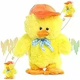 Moving Duck Talking Toys Repeat What You Say Singing 30 English Songs, giocattolo interattivo per bambini Neonati