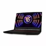 MSI Thin GF63 12UDX-293IT, Notebook Gaming, 15.6' FHD 144Hz, Intel i7-12650H, Nvidia RTX 3050 6GB GDDR6, RAM 16GB DDR4 3200MHz, 512B SSDPCIe 4, WiFi 6, Win 11 Home, Layout e Garanzia ITA, Nero