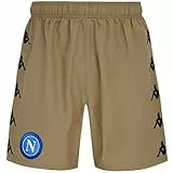 ssc napoli, Pantaloncino Gara Portiere Home 2020/21 Unisex – Adulto, Beige, XL