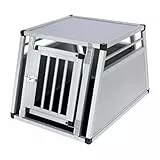 Kerbl Alu trasporti Box, Un Porta 92 x 65 x 65,5 cm