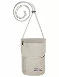Jack Wolfskin Organizer, Borsa da Collo Unisex-Adult, Grigio Polvere, One Size