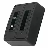 Caricabatteria doppio (senza cavo/adattatori) BA-90 per Sennheiser Audioport A1, E90, E180 (Set 180), HDE 1030 / HDI 91, 92... / RI 200, RI 300... - v. lista
