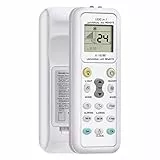 Telecomando Universale Per Condizionatore Climatizzatore, Telecomando di Ricambio Universale per Condizionatore Climatizzatore Compatibile con Mitsubishi Sharp Samsung Fujitsu Gree Helton ecc.