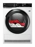 AEG TR9H92AB Asciugatrice Serie 9000 A++, Tecnologia 3D Scan, Pompa di calore, 9 kg, Bianco