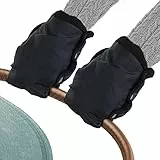 Aicharynic Guanti Passeggino Scaldamani Passeggino Impermeabile Guanti Da Passeggino Antigelo Caldo Antivento Misura Universale per Passeggino Buggy Rimorchio per la Bicicletta