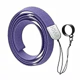 KIWI Accessori, Laccetto in Soffice Tessuto Porta Pen di colore Space Violet
