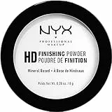 NYX Professional Makeup High Definition Finishing Powder, Cipria in Polvere Compatta, Opacizzante, Finish Matte, Tonalità Translucent
