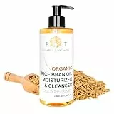 Ceramidi della pianta di riso 500 ml Struccante Waterproof Olio Detergente Olio Capelli Olio Bambino 100% Naturale Smagliature Cura Coreana Idratante Viso