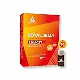 Bodyathlon- Pappa Reale e Ginseng- Migliora il rendimento fisico e intellettuale- Energia Vitalità- Complesso vitaminico- Eleuterococco (Ginseng Siberiano) L-Taurina Vitamine gruppo B, C, E- 20 Fiale
