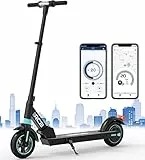 RCB Monopattino elettrico ultra portatile con APP, ha tre modalità di velocità, display LCD, controllo di crociera, per adulti