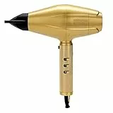 BABYLISS PRO GOLDFX FXBDG1E Asciugacapelli Digitale Professionale da 2200 W di Potenza Occhiali, Oro Lucido, Taglia Unica Donna