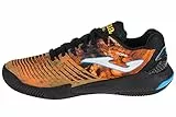 Joma Tennis, Scarpe da Paddle Uomo, Arancione Nero Blu, 44.5 EU