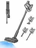Dreame R20 Aspirapolvere senza fili, Aspirazione Potente 190AW, Autonomia 90min, Individuazione Sporco, Schermo LED, Luci LED Blu, Anti-Groviglio, Pulizia Casa, Peli di Animali Domestici, Tappeti